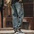 Side Line Denim Jogger Pants P1330
